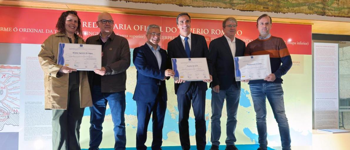  A Xunta destaca o compromiso coa excelencia turística a 47 empresas e servizos ourensás co distintivo de calidade SICTED 