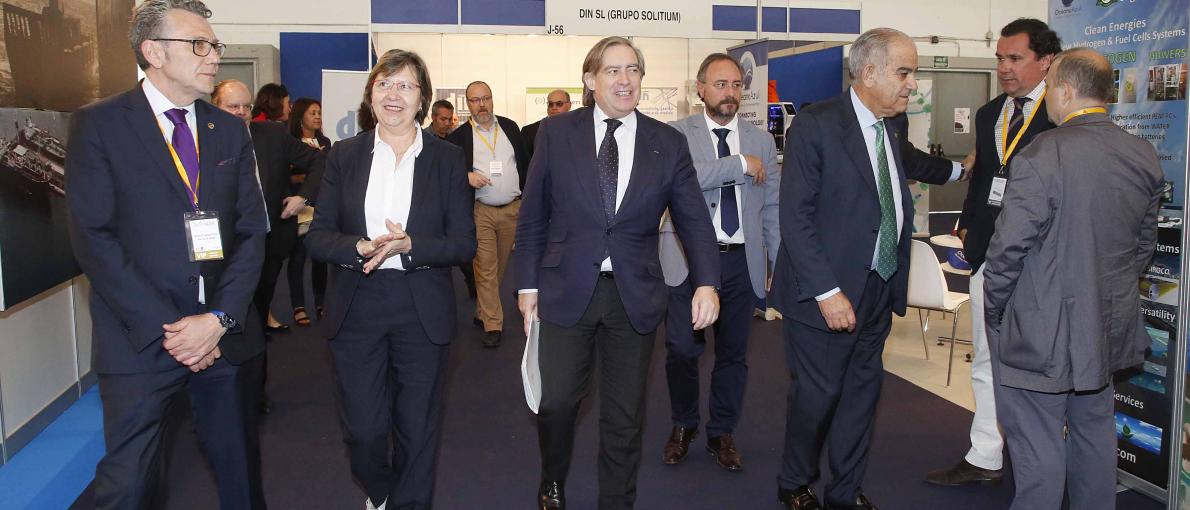 A conselleira do Mar inaugurou a mesa de debate Construción de buques pesqueiros 4.0, enmarcada nas xornadas técnicas da feira Navalia 2018