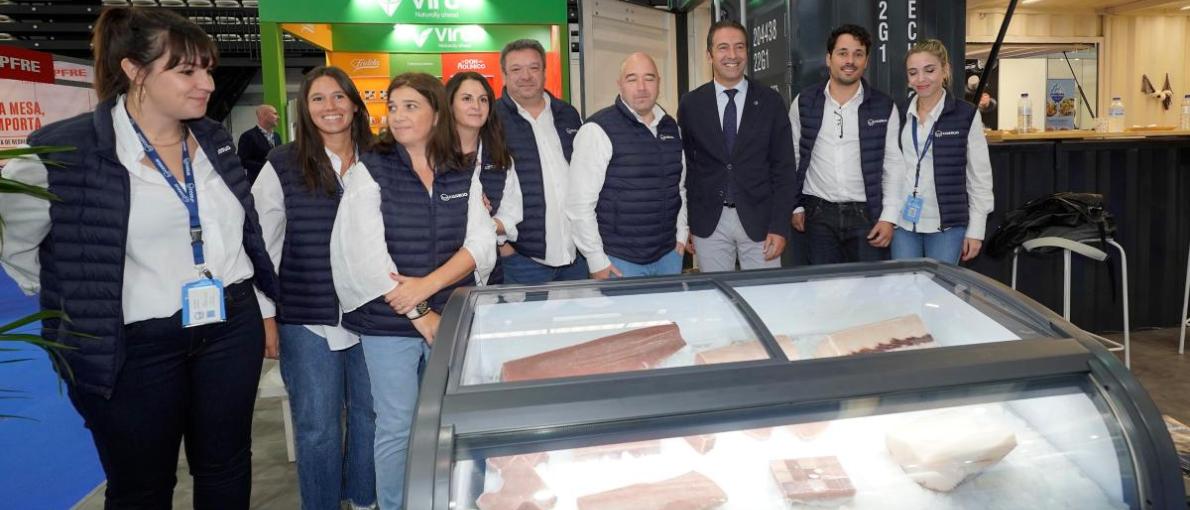 Alfonso Villares destaca o apoio da Xunta á potencia exportadora da cadea mar-industria galega con preto de 4,7 millóns de euros no 2024