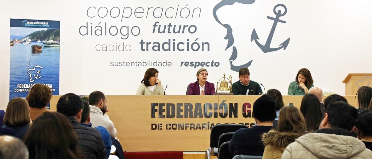 Galicia promove a modernización de equipamentos nos portos e nas lonxas para facilitar o labor do sector e mellorar a súa competitividade
