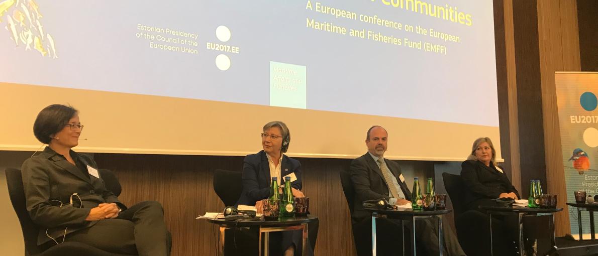 A conselleira do Mar participou na conferencia `Máis alá de 2020: o apoio ás comunidades costeiras de Europa´, que se celebra en Tallin