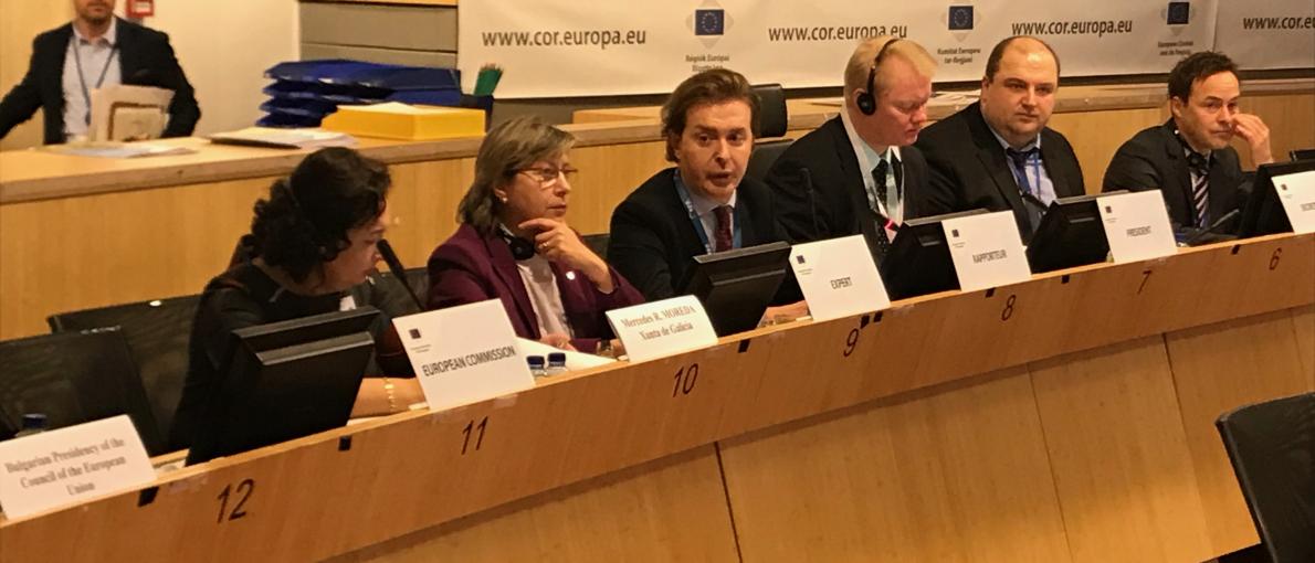 Galicia representa en Bruselas la voz de las comunidades costeras sobre el futuro del fondo de financiación pesquera