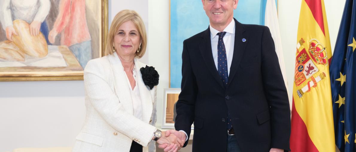	  Rueda se reúne con la presidenta de la FEMP para abordar cuestiones de interés para el municipalismo