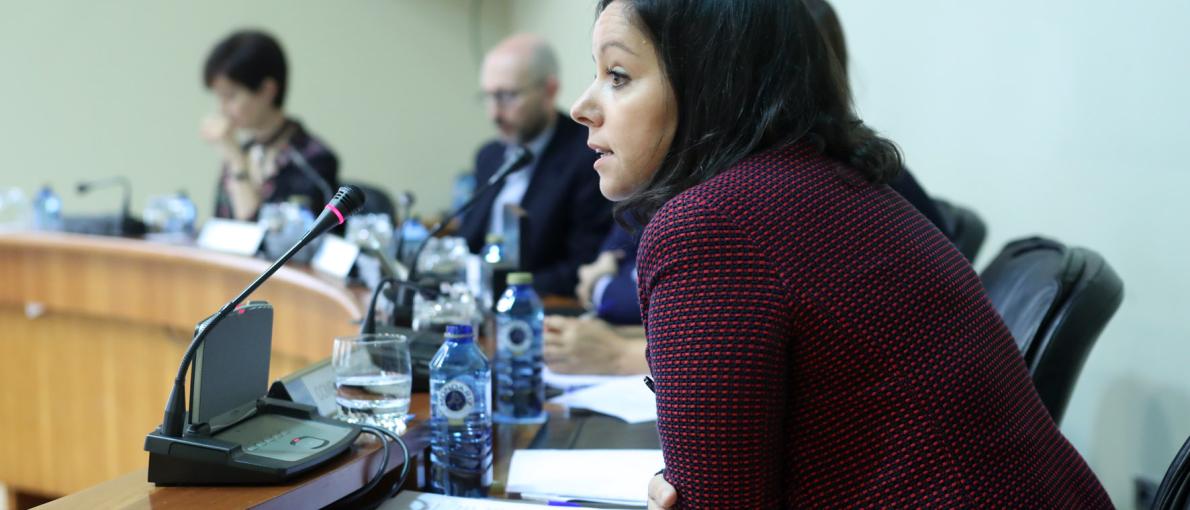  La secretaria general técnica y las directoras generales de Pesca, Acuicultura e Innovación Tecnológica y de Desarrollo Pesquero respondieron a distintas preguntas en la Comisión 8ª