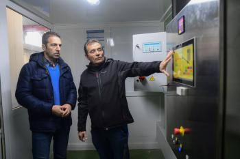  Alfonso Villares destaca a aposta da Xunta na mellora dos equipamentos nos portos pesqueiros para mellorar as condicións de traballo dos profesionais